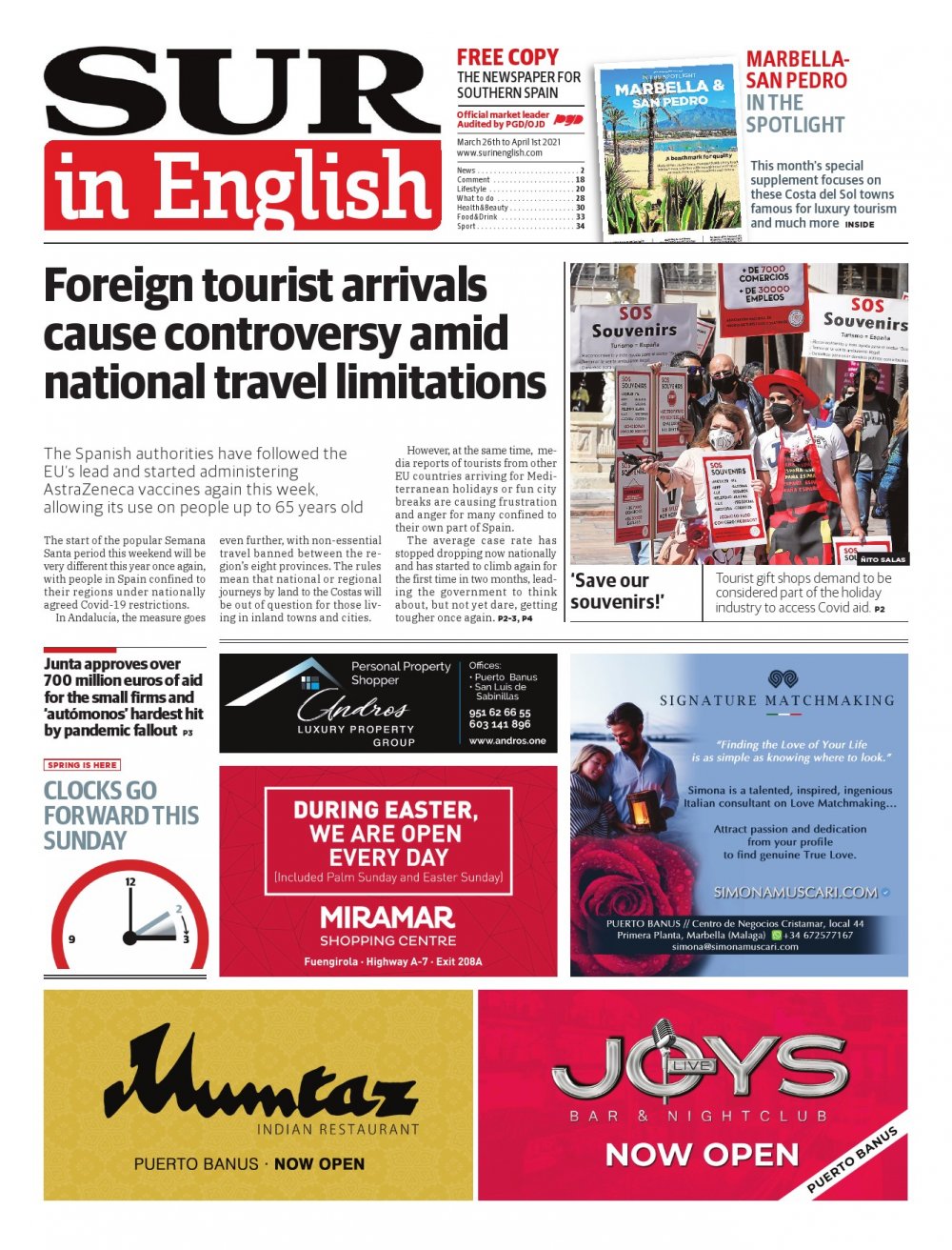 Print Edition SUR in English | March | 2021