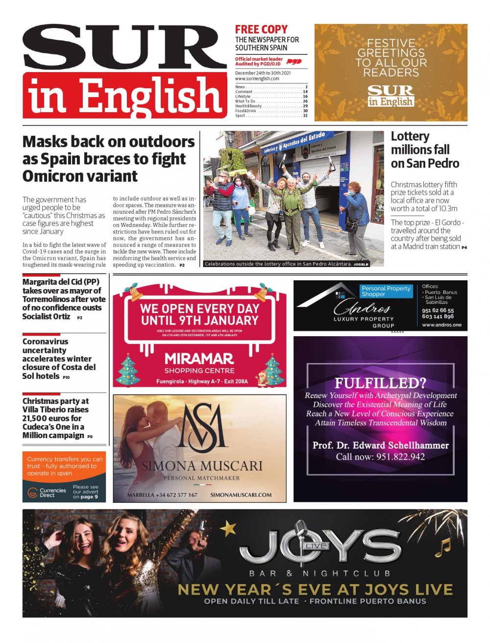 Print Edition SUR in English | December | 2021
